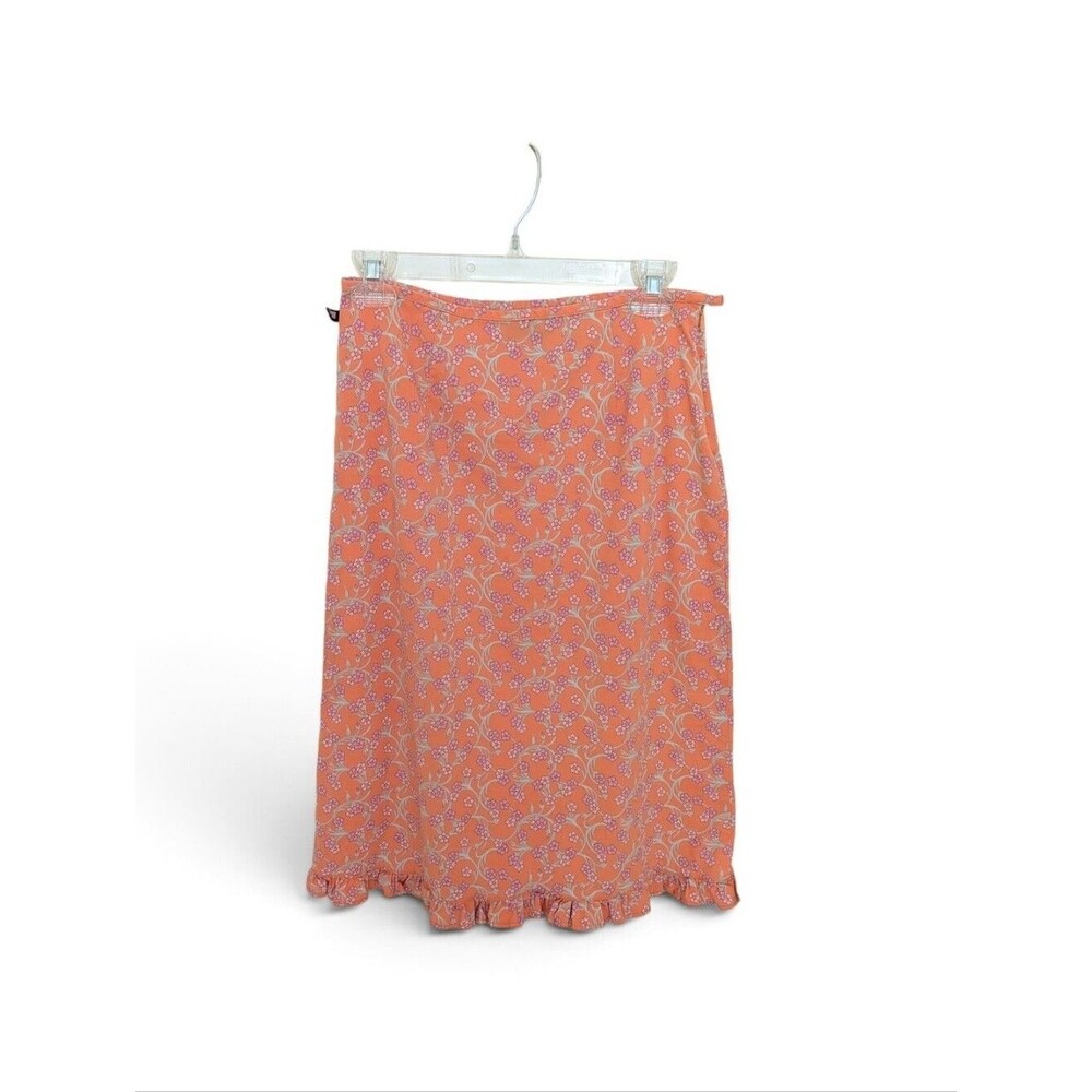 Polo Ralph Lauren Y2K Floral Knee Length Skirt